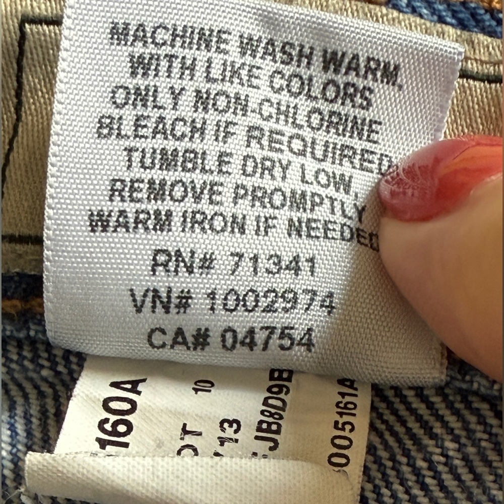 MEN'S JEANS Relaxed Fit Medium Blue Denim Wash Straight Leg LL Bean Double L - Picture 13 of 14